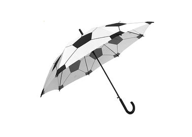Large Auto Open Stick Umbrella Football Printed Easy One Handed Operation