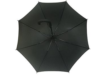 Strong Sturdy Promotional Golf Umbrellas Pongee Materials Fiberglass Ribs