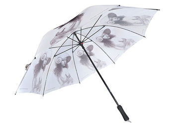 30 Inches Manual Promotional Golf Umbrellas Customer Logo EVA Handle