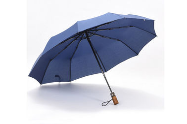 Customized Logo Promotion Small Automatic Umbrella 3 Folding Strong Windproof