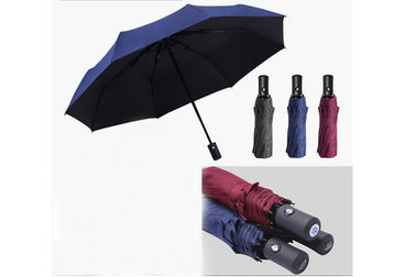 Customized Logo Promotion Small Automatic Umbrella 3 Folding Strong Windproof