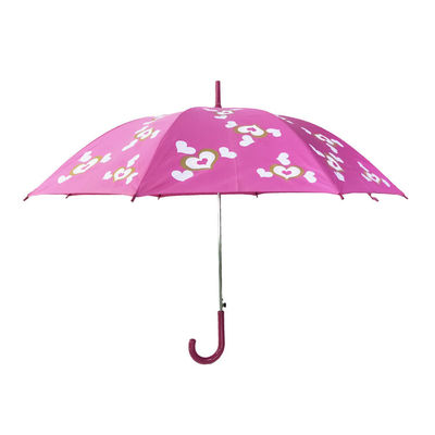 Compact 23&quot;*8K Automatic Stick Umbrella With Metal Tips