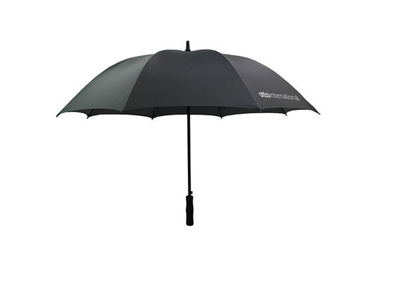Fiberglass Ribs RPET Long Shaft Golf Umbrella