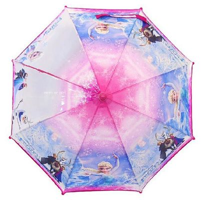 Disney Printing POE Kids Compact Umbrella With J Handle