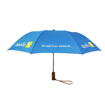 Strong Windproof 2 Fold Pongee UV Golf Umbrella