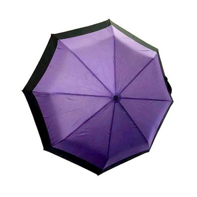 Windproof 3 Folding Automatic Travel Umbrella 97cm