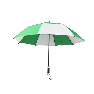 68&quot; Double Canopy Golf Umbrella With Fiberglass Frame