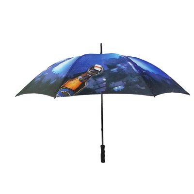 68 62 58in Manual Open Pongee Fabric Straight Handle Umbrella
