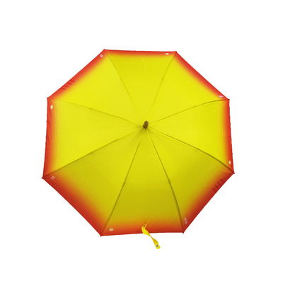 Custom Digital Printing 190T Pongee Manual Open Golf Umbrella