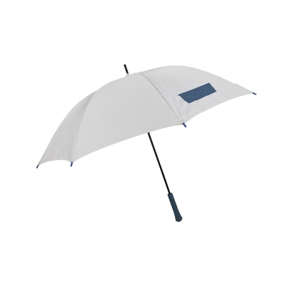 Straight Windproof Manual Open 190T Pongee Fabric Umbrella