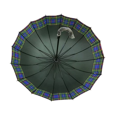 Sun Protection 24 Ribs pongee Personalized Golf Umbrella
