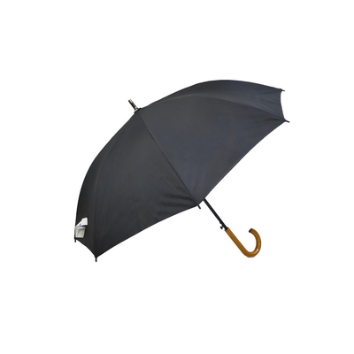 Double Layer Wooden Handle Waterproof Auto Open Umbrella