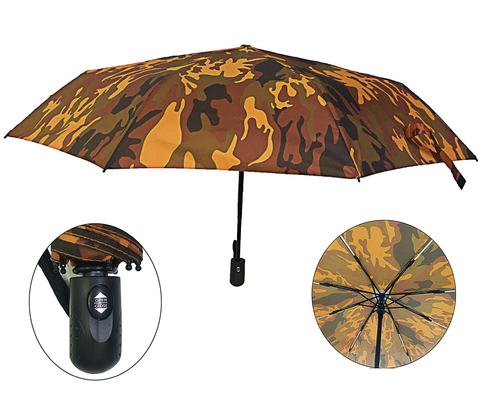 Dia 95cm Windproof Double Fiberglass Ribs Compact Umbrella