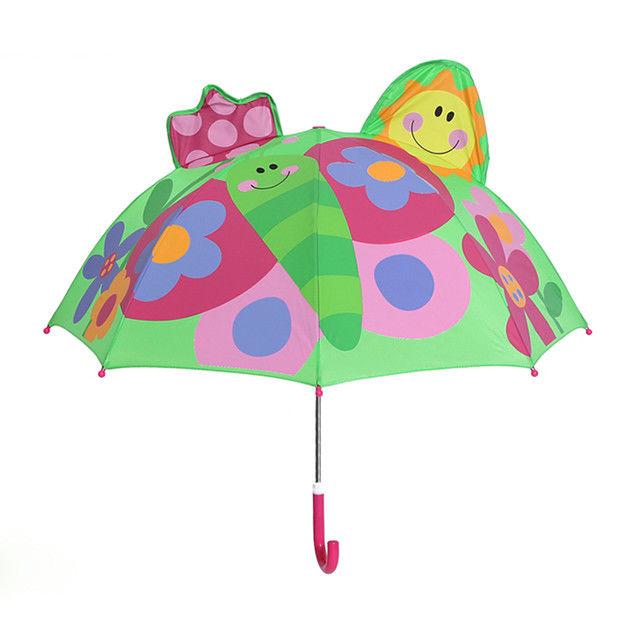 Cute Animal Manual Close BV Kids Compact Umbrella