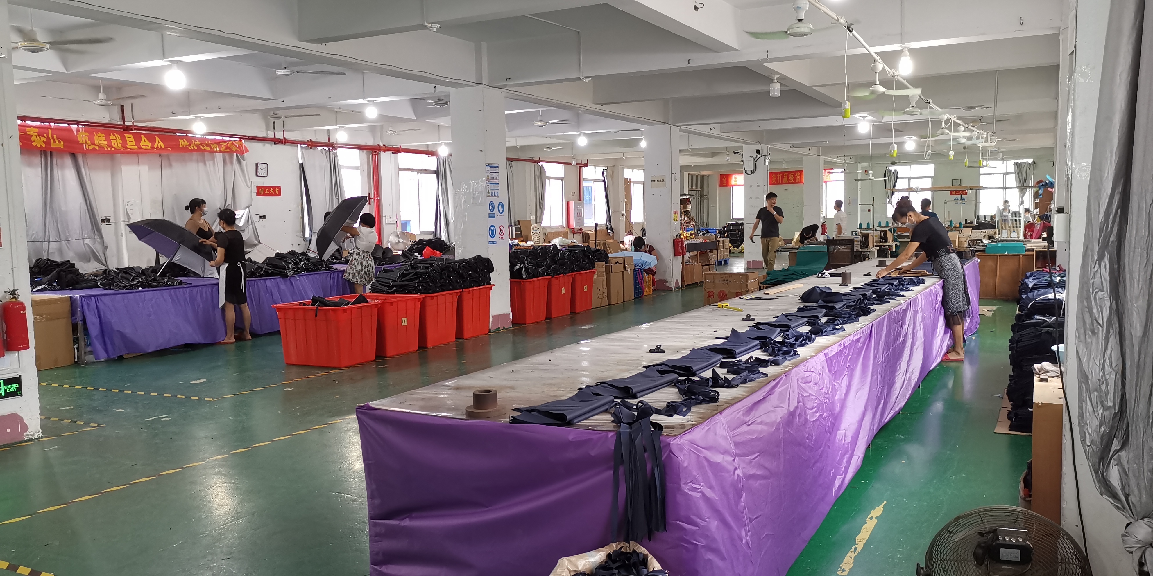 Xiamen United-Prosperity Industry & Trade Co., Ltd. factory production line