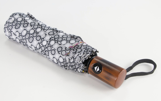 Fiberglass Ribs Auto Open And Close Umbrella Customize Logo