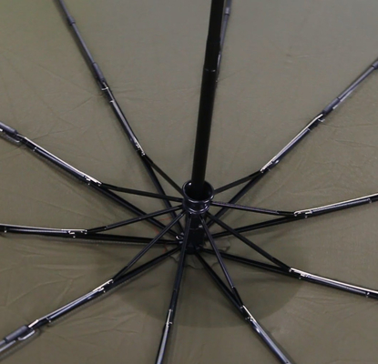 Fiberglass Ribs Auto Open And Close Umbrella Customize Logo