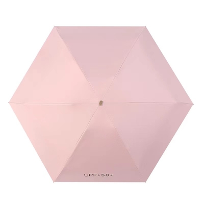 Super Tiny UV Protection Portable 5 Folding Umbrella Mini Pocket Umbrella