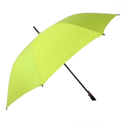 30 Inch Rubber Handle Auto Open Golf Umbrella Fiberglass Frame