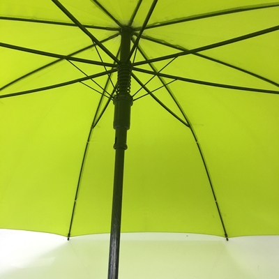 30 Inch Rubber Handle Auto Open Golf Umbrella Fiberglass Frame