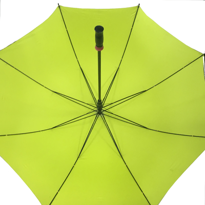 30 Inch Rubber Handle Auto Open Golf Umbrella Fiberglass Frame