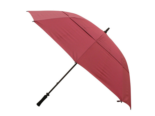 Customized Logo Windproof Fiberglass Golf Umbrella Double Canopy