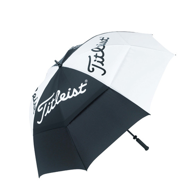Customized Logo Windproof Fiberglass Golf Umbrella Double Canopy