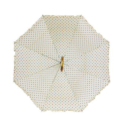 Fashion Design Ladies Umbrella With Lace Golden Frame