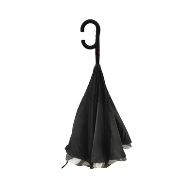 Manual Open Double Layers Inverted Umbrella Fashion Design
