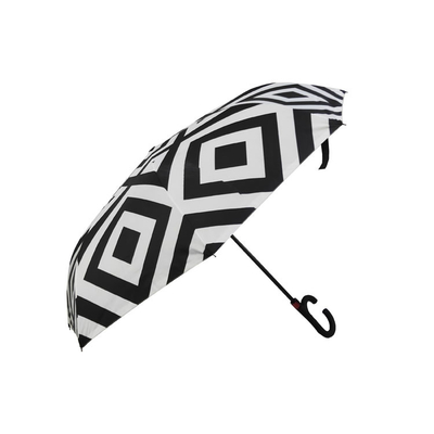 Manual Open Double Layers Inverted Umbrella Fashion Design