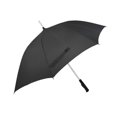 Standard Size Manual Open LED Shaft Umbrella With Windproof Frame