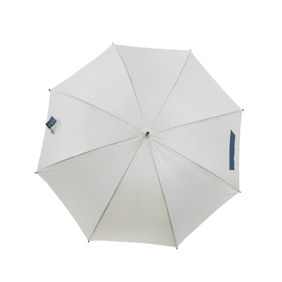 auto open Metal Frame Umbrella White Color 23 inch