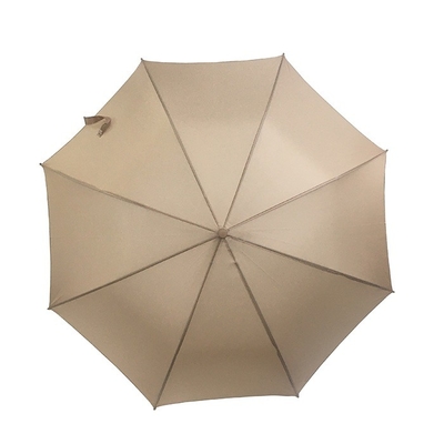 Plain Color Long Umbrella Auto Open Umbrella Long Design Closed Length 92cm
