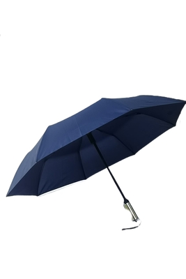 Full Automatic Folding Travel Umbrella With Electirc Switch 23 Inches Coverage Compact Umbrella For Travel