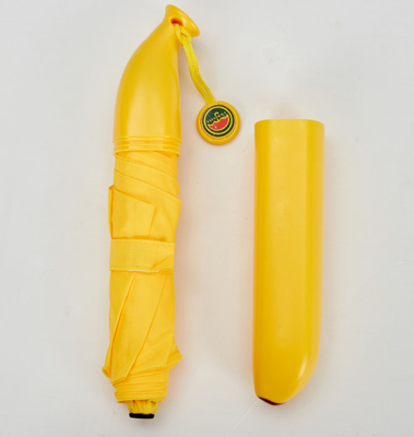 19inches 6K Triple Folding Light And Easy To Carry Banana Umbrella