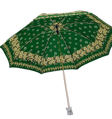 Super Lightweight 2 Folding Reverse Umbrella Satin Frame Fiberglass Ribs Manual Open 19 Inches 8 Panels