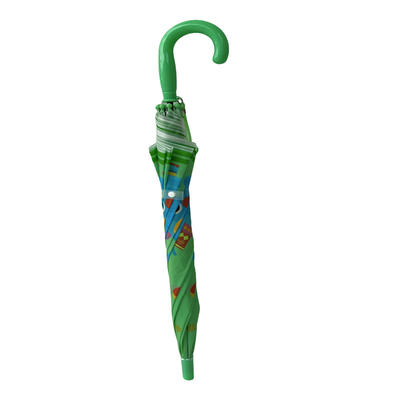 OEM Dome Catoon Kids Umbrella With Metal Shaft And Fiberglass Ribs