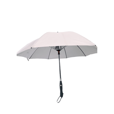 Customized Color Logo Pongee Outdoor Fan Umbrella Steel Shafe Fiberglass Frame