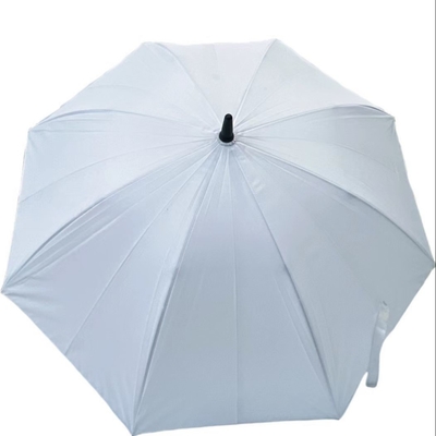 Customized Color Logo Pongee Outdoor Fan Umbrella Steel Shafe Fiberglass Frame