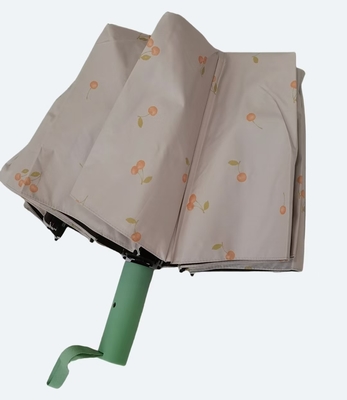 UPF 50 Auto Open / Close Pongee UV Beach Umbrella 23 Inches 12ribs Strong Windproof