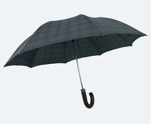 Metal Compact Umbrella 20.5Inches 8Ribs 2 Folding With Auto Open Mini Umbrella