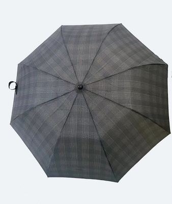 Metal Compact Umbrella 20.5Inches 8Ribs 2 Folding With Auto Open Mini Umbrella