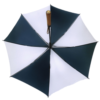 27 Inch 8 Ribs Custom Logo Promotion Golf Umbrellas With Fiberglass Frame And Shaft