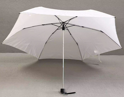 Manual Open Control Ultra Light Foldable Umbrella With Metal Ribs