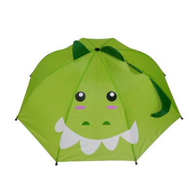 18 Inches  Compact  Animals Kids Umbrella With Customized Print Easy To Carry
