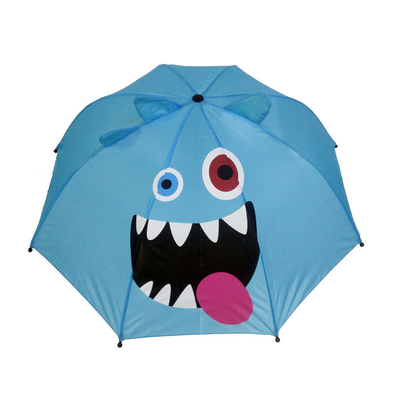 18 Inches  Compact  Animals Kids Umbrella With Customized Print Easy To Carry