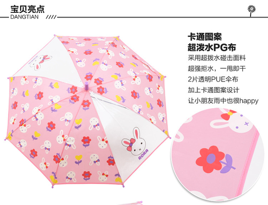 Kids Friendly POE Umbrella 18 Inches with Personalized Package