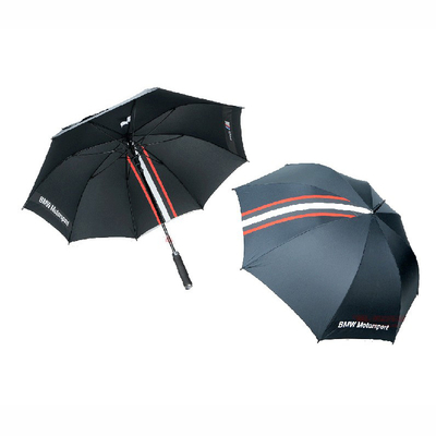 Customized Branded Auto Open Golf Umbrellas With EVA Handle , Nylon Strap