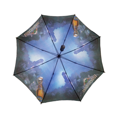 Customized Fiberglass Frame Personalized Digtal-printing Golf Umbrellas 30 Inches