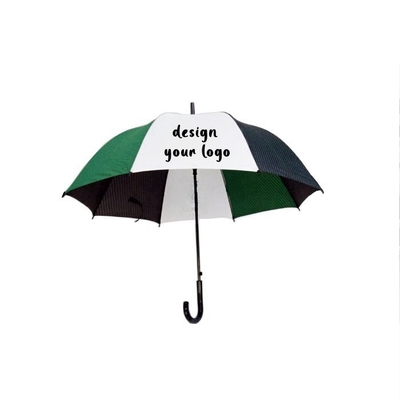 27Inches x8k Black Matt Fiberglass Frame Golf Umbrella  Advertising Umbrella Color Stitching Logo Customized